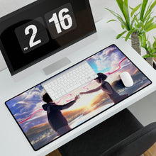 Load image into Gallery viewer, Taki and Mitsuha (Your Name) Mouse Pad (Desk Mat)
