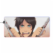 Load image into Gallery viewer, Anime Attack On Titan RGB LED Mouse Pad (Desk Mat)
