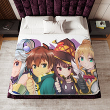 Load image into Gallery viewer, KonoSuba - God’s blessing on this wonderful world!! Sherpa Blanket
