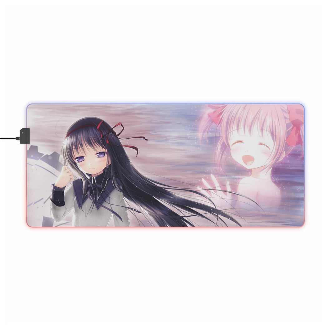 Puella Magi Madoka Magica RGB LED Mouse Pad (Desk Mat)