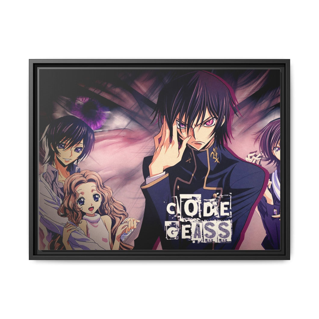 Code Geass Canvas Framed Art Print