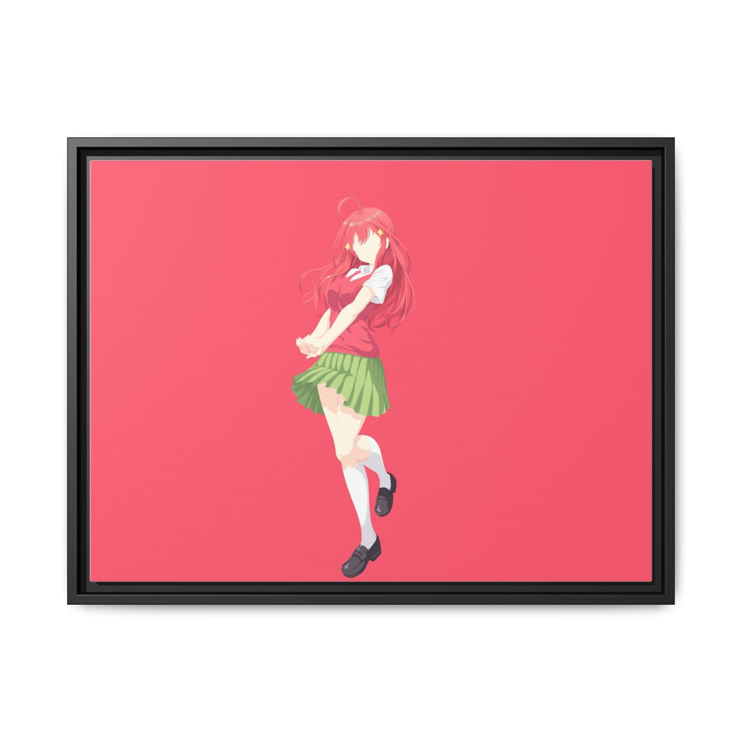 The Quintessential Quintuplets Itsuki Nakano Canvas Framed Art Print