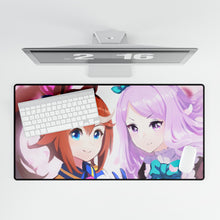 Load image into Gallery viewer, Mejiro McQueen &amp; Tokai Teio Mouse Pad (Desk Mat)
