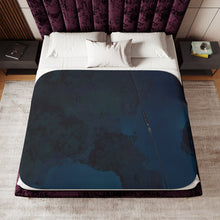 Load image into Gallery viewer, Anime Spirited Awayr Sherpa Blanket
