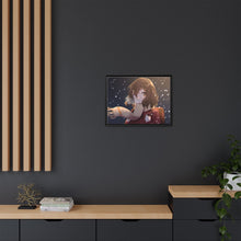 Load image into Gallery viewer, Anime ERASED Canvas Framed Art Print
