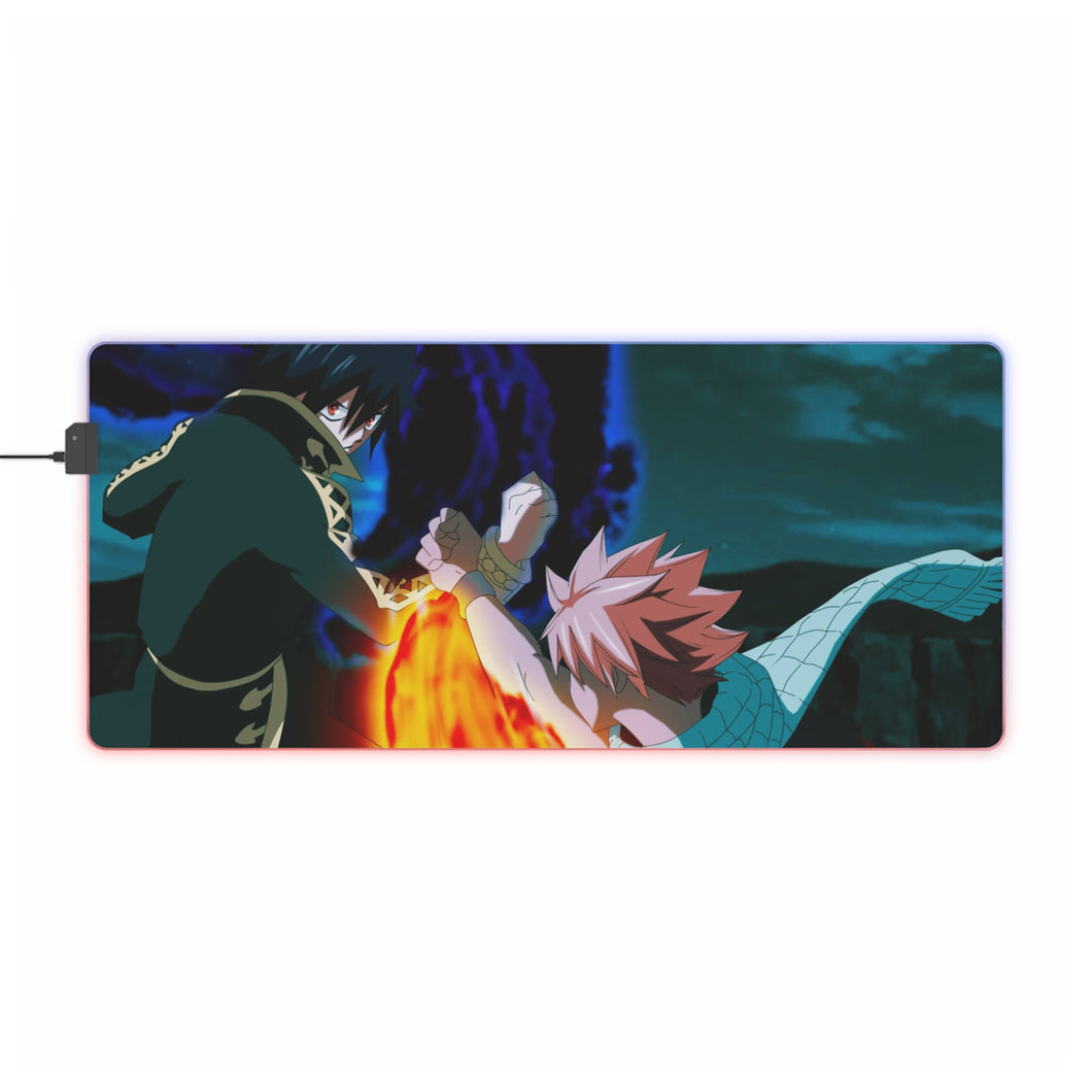 Anime Fairy Tail RGB LED Mouse Pad (Desk Mat)