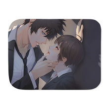 Load image into Gallery viewer, Psycho-Pass Akane Tsunemori Sherpa Blanket
