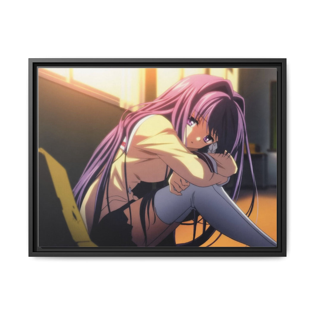 Kyou Fujibayashi Canvas Framed Art Print