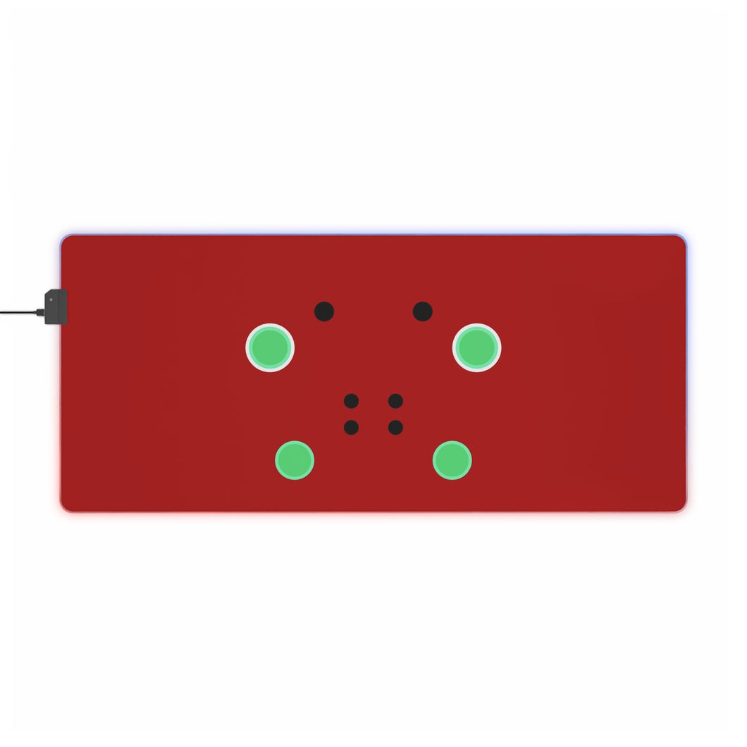 Neon Genesis Evangelion RGB LED Mouse Pad (Desk Mat)