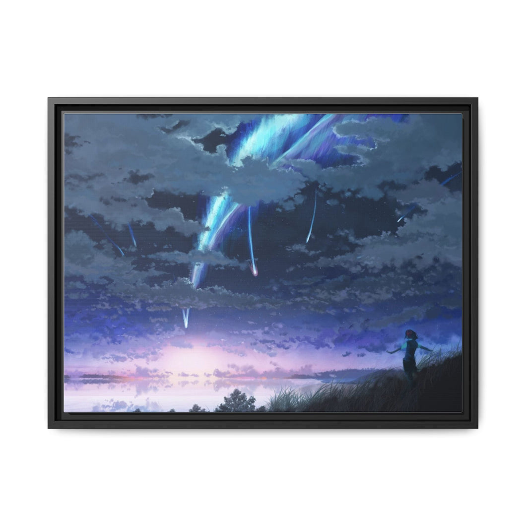 Anime Your Name. Canvas Framed Art Print