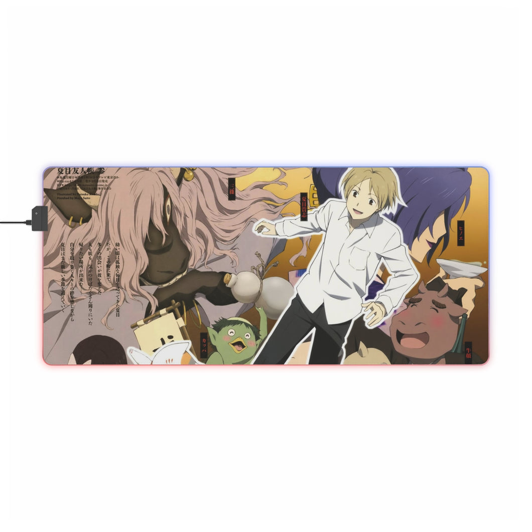 Natsume's Book of Friends RGB LED Mouse Pad (Desk Mat)