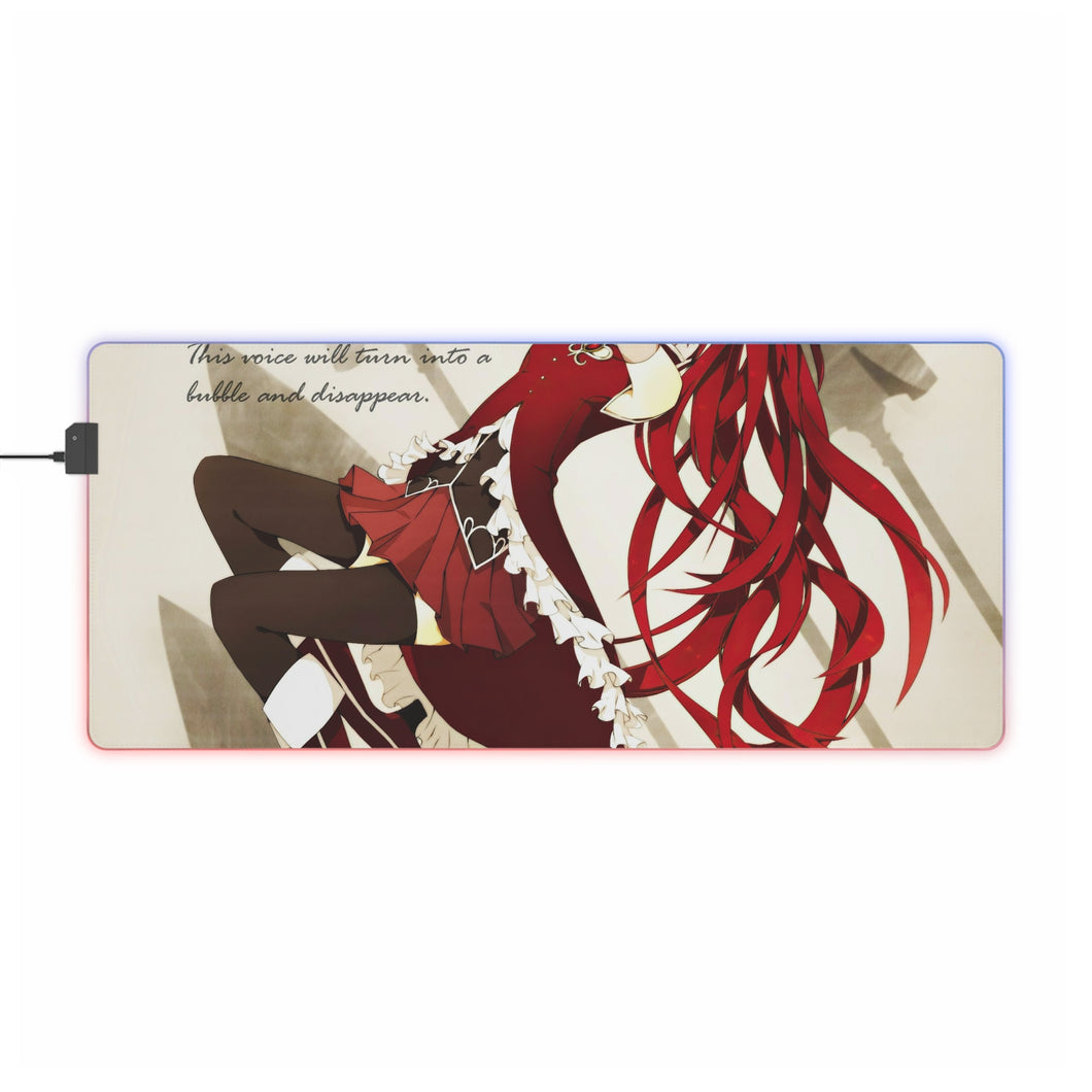 Puella Magi Madoka Magica RGB LED Mouse Pad (Desk Mat)