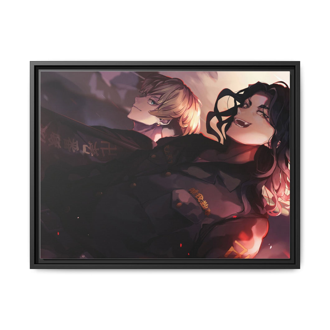 Anime Tokyo Revengers Canvas Framed Art Print