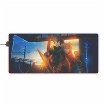 Load image into Gallery viewer, The Rising of the Shield Hero Raphtalia, Naofumi Iwatani RGB LED Mouse Pad (Desk Mat)
