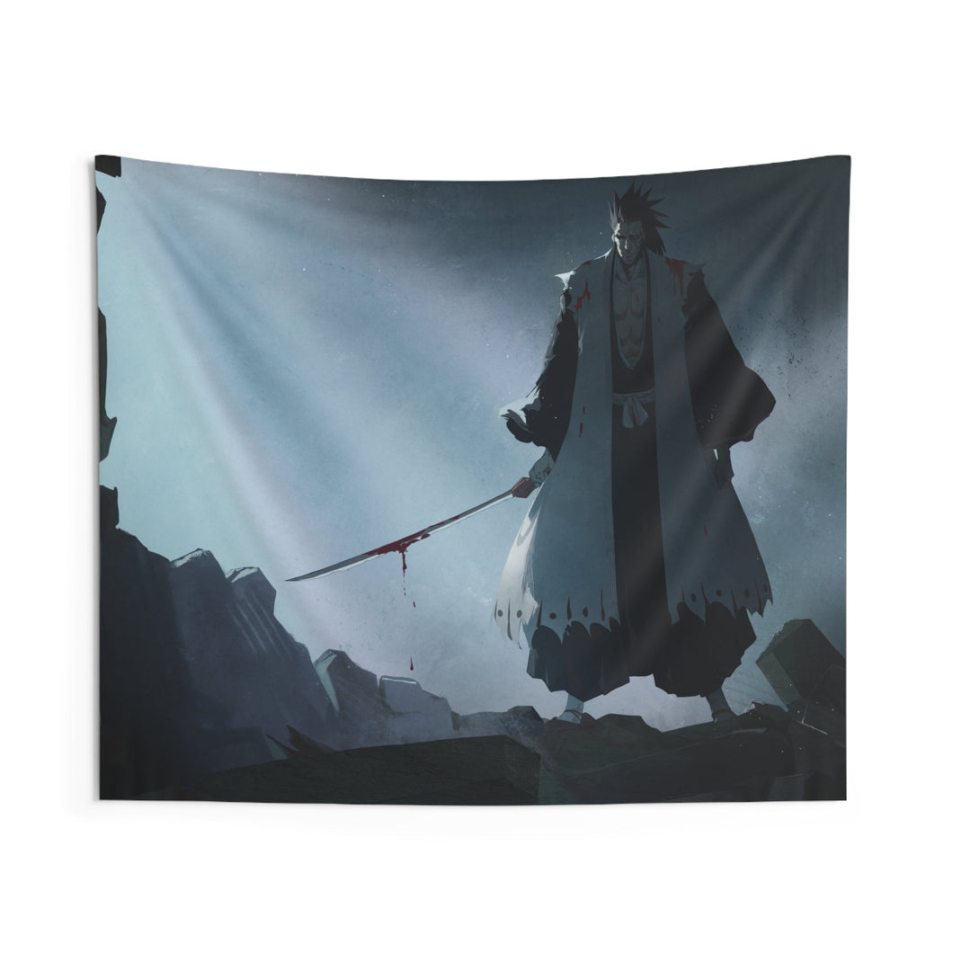 Kenpachi Zaraki Indoor Wall Tapestry