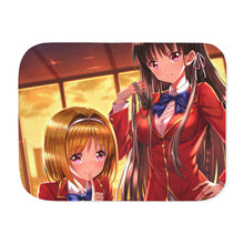 Load image into Gallery viewer, Classroom of the Elite Suzune Horikita Sherpa Blanket
