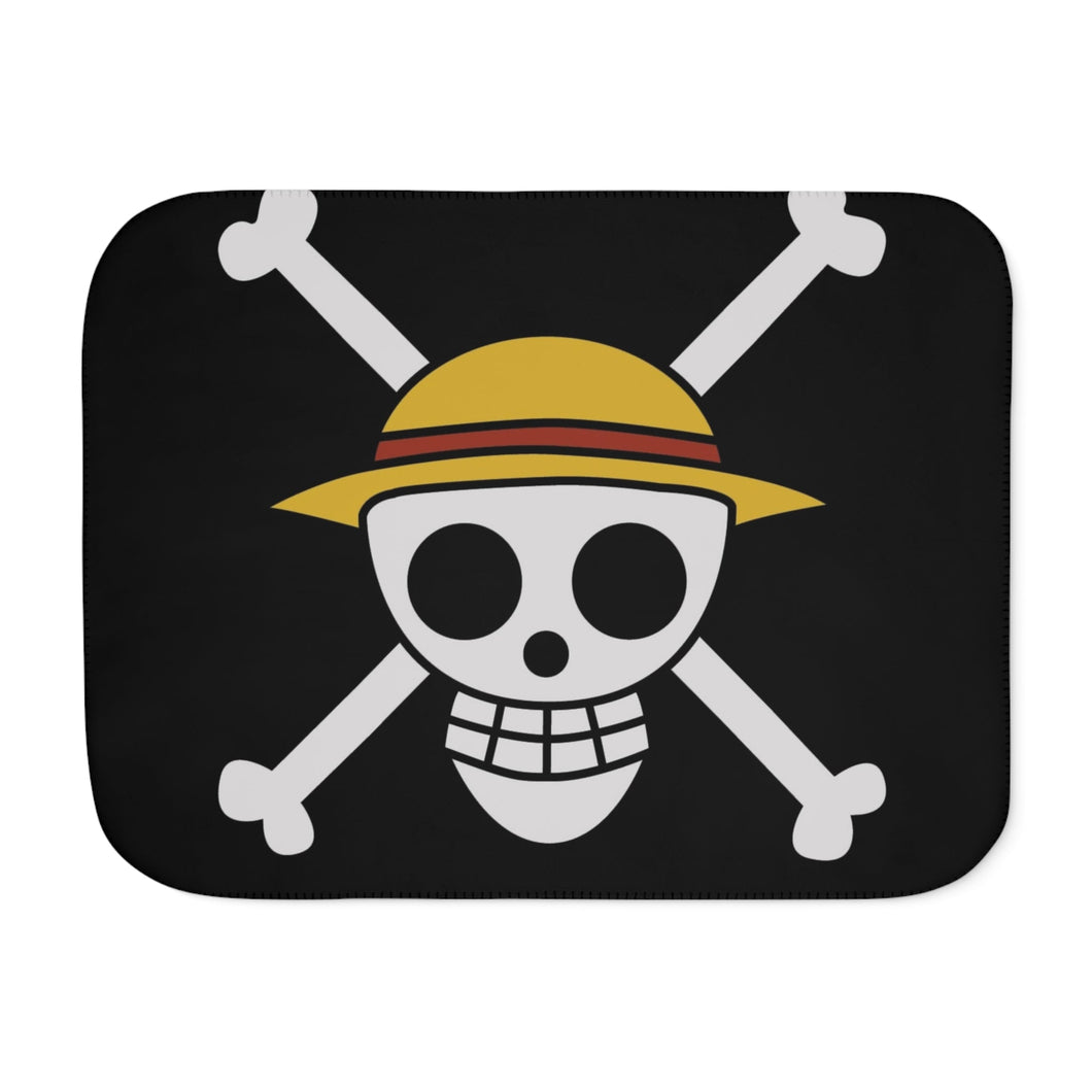 Anime One Piecer Sherpa Blanket