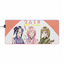 Load image into Gallery viewer, Laid-Back Camp by RGB LED Mouse Pad (Desk Mat)
