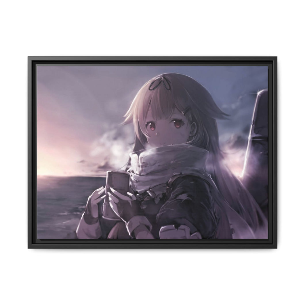 Anime Kantai Collection Canvas Framed Art Print