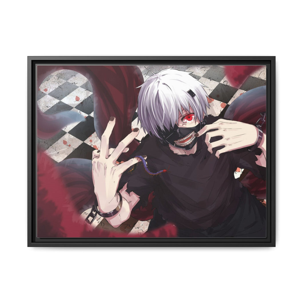 Anime Tokyo Ghoul Canvas Framed Art Print