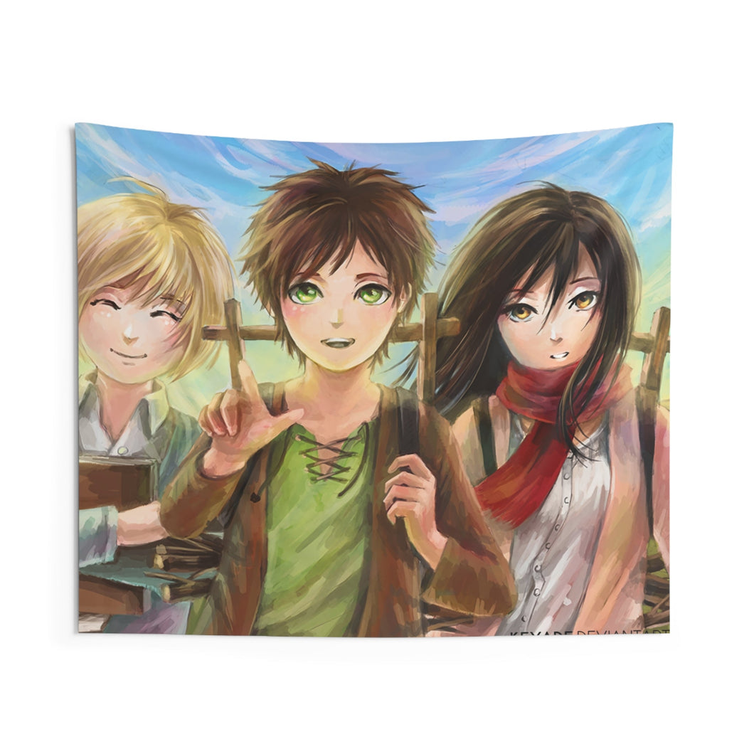 Anime Attack On Titan Indoor Wall Tapestry