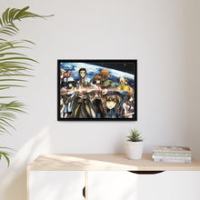 Load image into Gallery viewer, Lab Members-World line Canvas Framed Art Print

