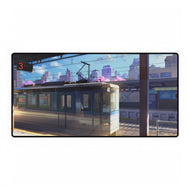 Anime Train Station Mouse Pad (Desk Mat)