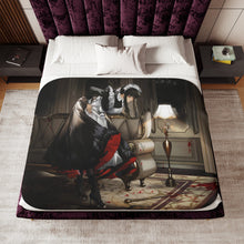 Load image into Gallery viewer, Anime Spy x Family Sherpa Blanket
