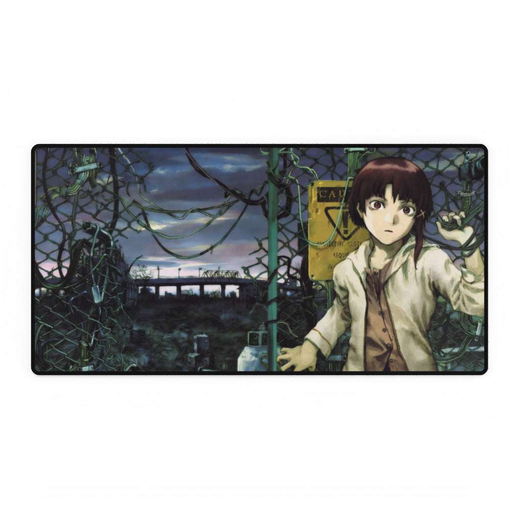 Anime Serial Experiments Lain Mouse Pad (Desk Mat)