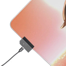 Load image into Gallery viewer, Neon Genesis Evangelion Shinji Ikari, Kaworu Nagisa RGB LED Mouse Pad (Desk Mat)

