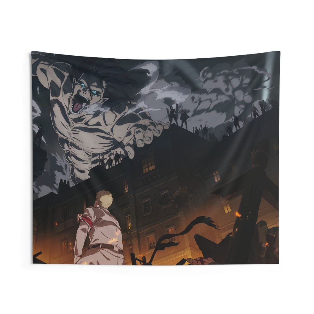 Anime Attack On Titan Indoor Wall Tapestry