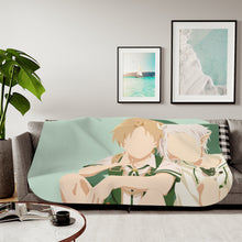 Load image into Gallery viewer, Rudeus &amp; Sylphiette Sherpa Blanket
