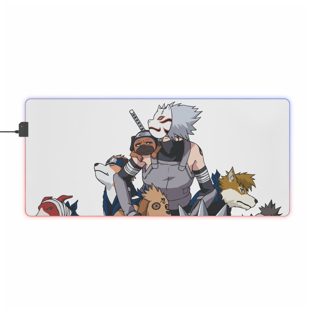 Anime Naruto RGB LED Mouse Pad (Desk Mat)
