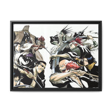 Load image into Gallery viewer, Bleach Renji Abarai, Kenpachi Zaraki Canvas Framed Art Print
