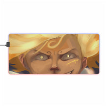 Load image into Gallery viewer, One Piece Monkey D. Luffy RGB LED Mouse Pad (Desk Mat)
