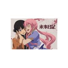 Load image into Gallery viewer, Mirai Nikki Yuno Gasai, Yukiteru Amano Rug
