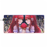Oosaki Twins RGB LED Mouse Pad (Desk Mat)