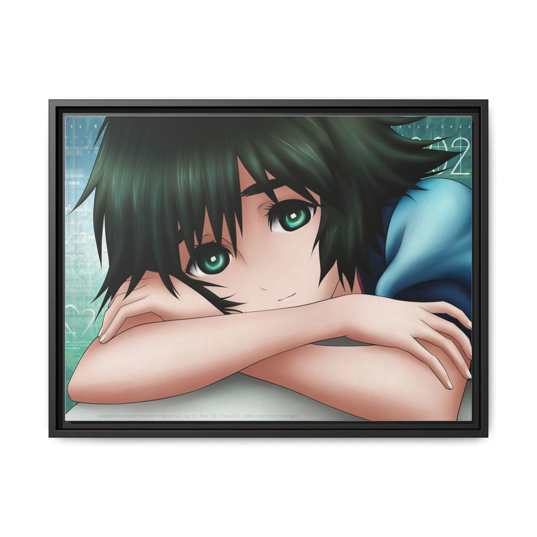 Mayuri Shiina Canvas Framed Art Print
