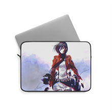 Load image into Gallery viewer, Mikasa Ackerman Laptop Sleeve

