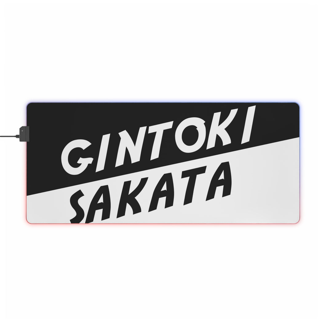 Gintama Gintoki Sakata RGB LED Mouse Pad (Desk Mat)