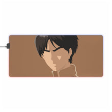 Load image into Gallery viewer, EREN YEAGER minimalist RGB LED Mouse Pad (Desk Mat)
