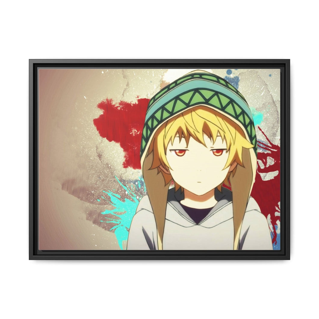 Noragami Yukine, Noragami Canvas Framed Art Print