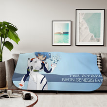 Load image into Gallery viewer, Anime Neon Genesis Evangelion Sherpa Blanket
