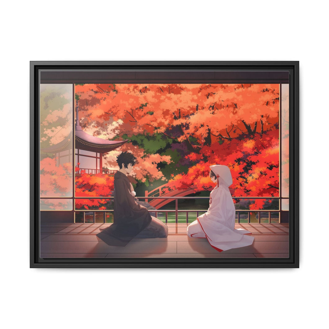 Anime Psycho-Pass Canvas Framed Art Print