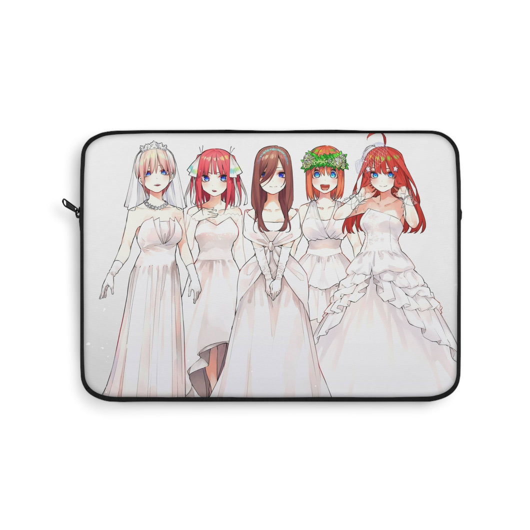 The Quintessential Quintuplets Miku Nakano, Itsuki Nakano, Nino Nakano, Yotsuba Nakano, Ichika Nakano Laptop Sleeve
