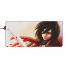 Load image into Gallery viewer, Anime Attack On Titan RGB LED Mouse Pad (Desk Mat)
