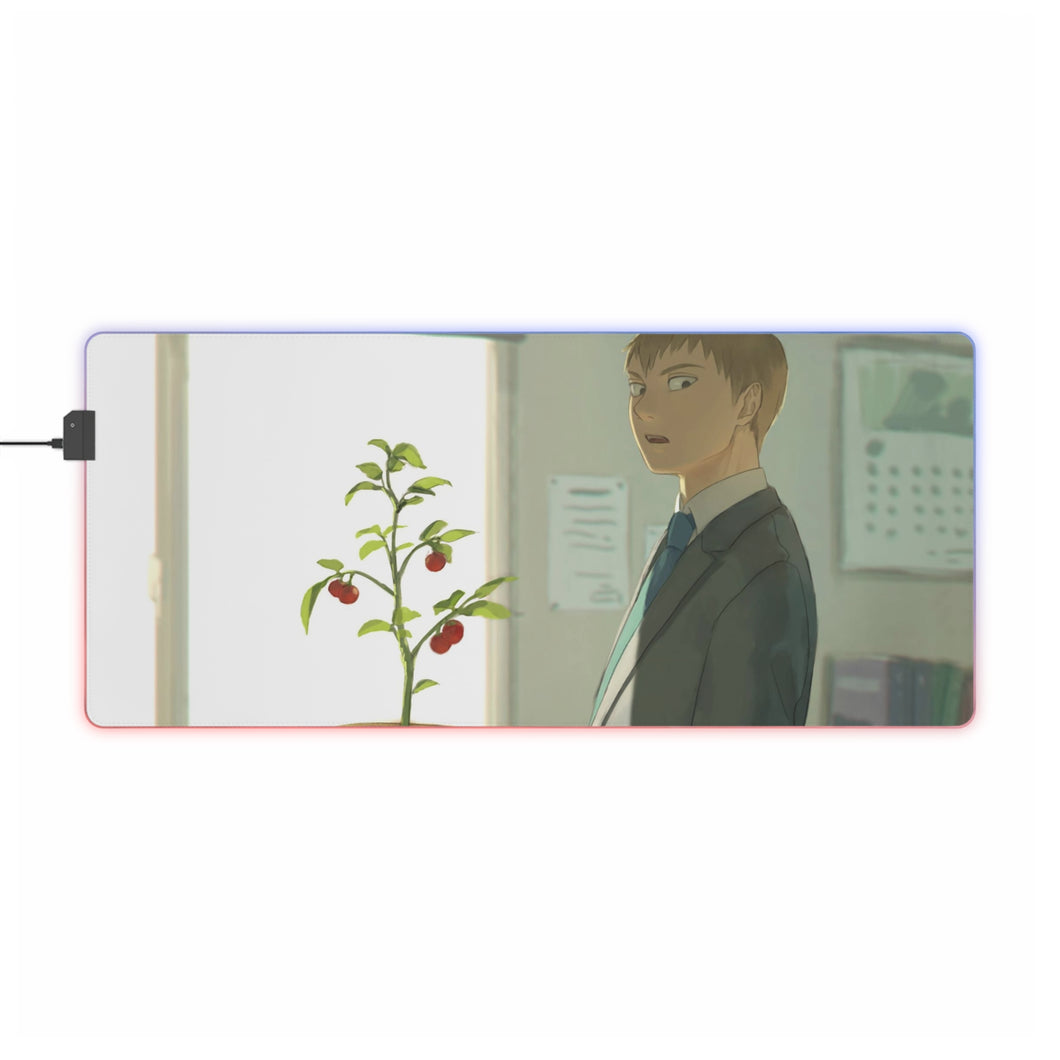 Mob Psycho 100 Arataka Reigen RGB LED Mouse Pad (Desk Mat)