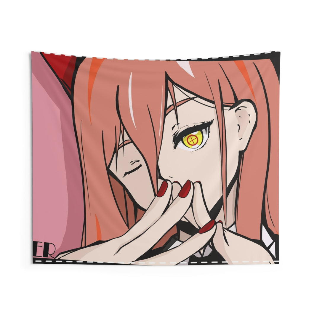 Anime Chainsaw Man Indoor Wall Tapestry