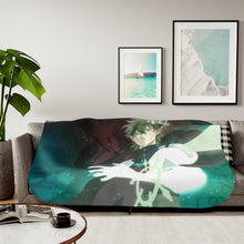 Load image into Gallery viewer, Anime Black Clover Sherpa Blanket
