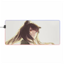 Load image into Gallery viewer, Spice And Wolf RGB LED Mouse Pad (Desk Mat)
